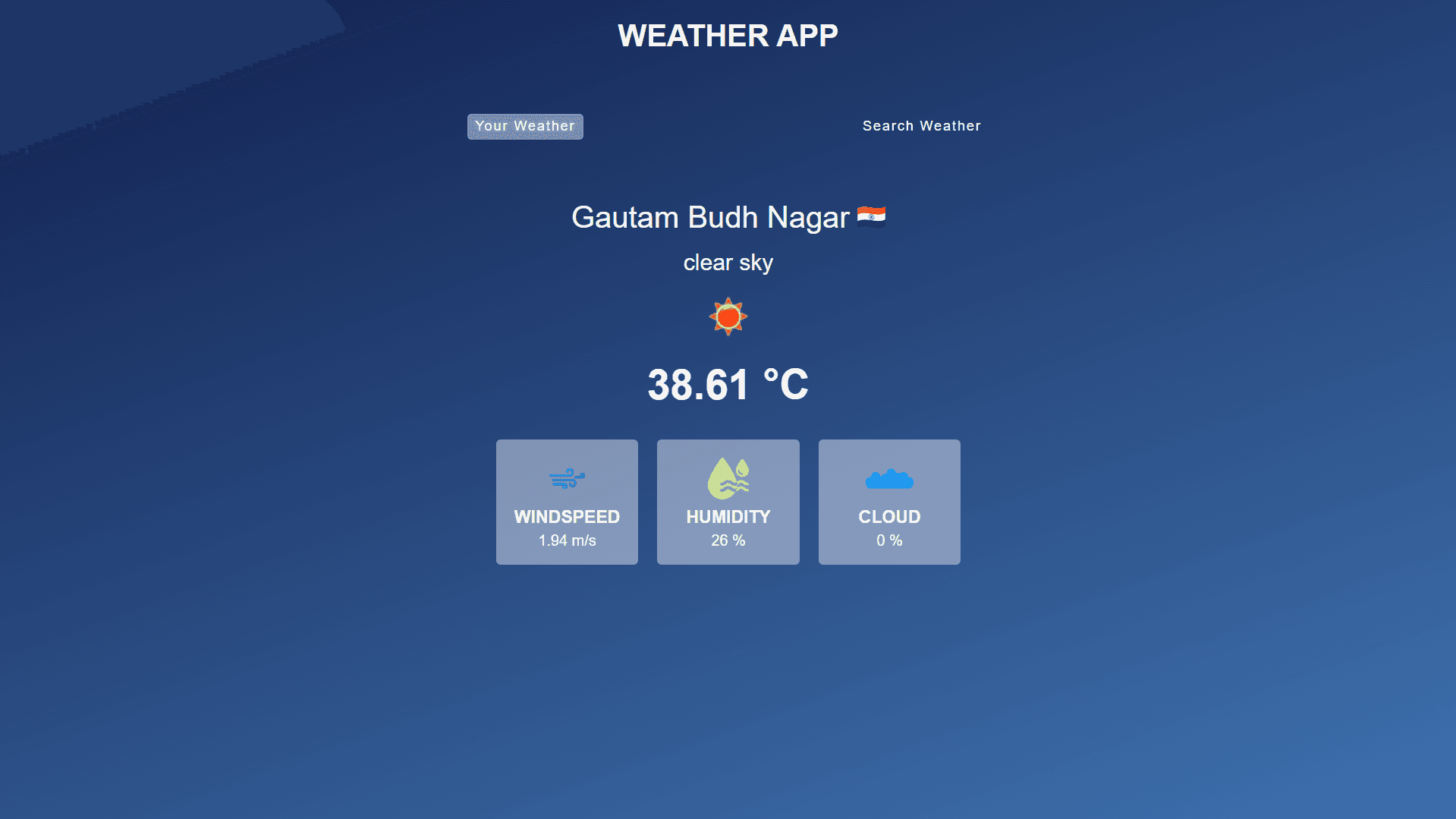 WeatherApp